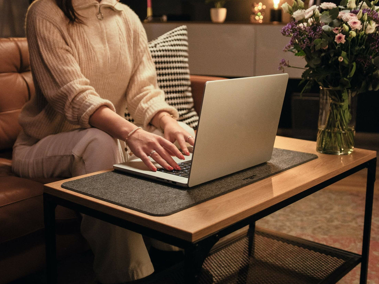 Durable Schreihnterlage Effect Anthrazit 700x330mm