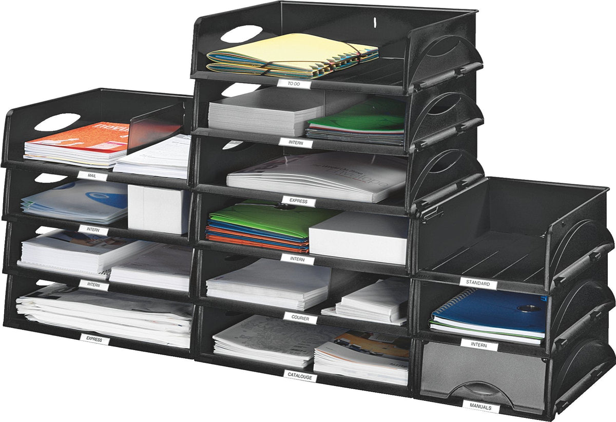 Leitz Briefablage Sorty A4 Transversal Din A4 Negro