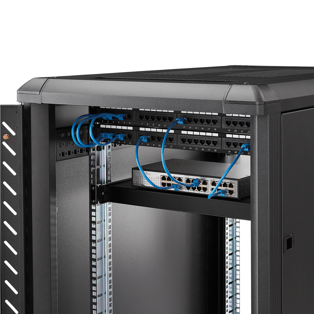 EAN 0065030848145 - StarTech.com ADJSHELFHD accesorio de bastidor Estantería ajustable imagen 3