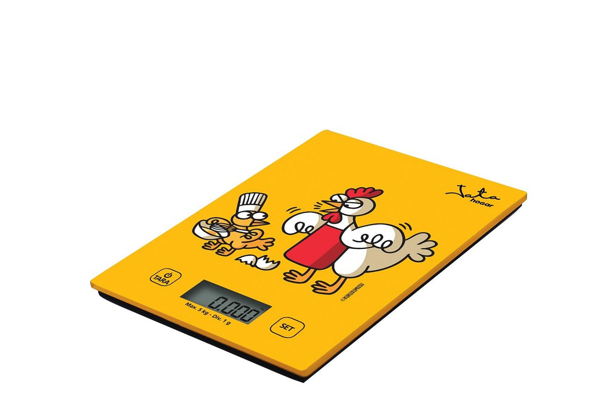 EAN 8436584381044 - JATA Mod. 731K Amarillo Rectángulo Báscula electrónica de cocina imagen 3