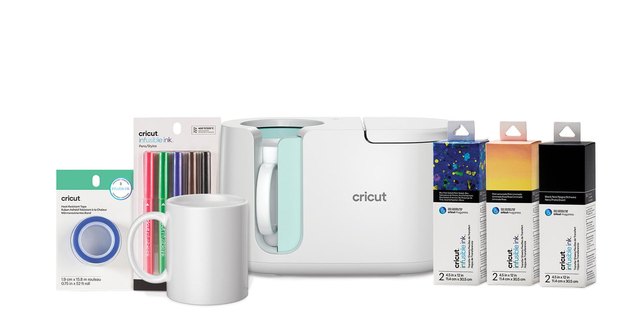 EAN 0093573032516 - Cricut Mug Press Starter Package Blanco imagen 1