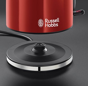 Russell Hobbs Hervidor De Agua Eléctrico Colours Plus - 1,7 Litros, 2400 W