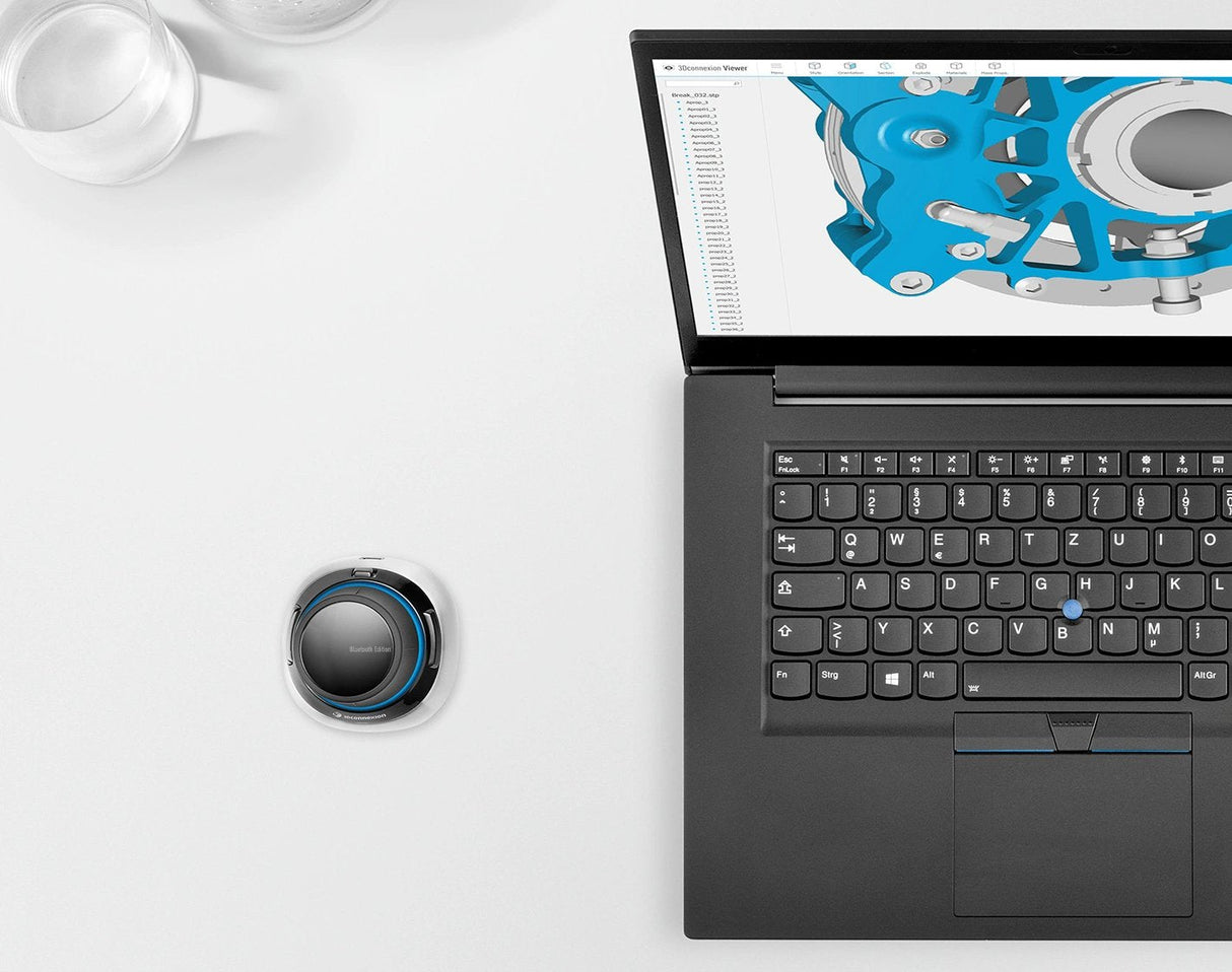 Ratón 3dconnexion Spacemouse Wireless Kit 2 Mano Derecha Rf Wireless + Bluetooth + Usb Type-A Óptico