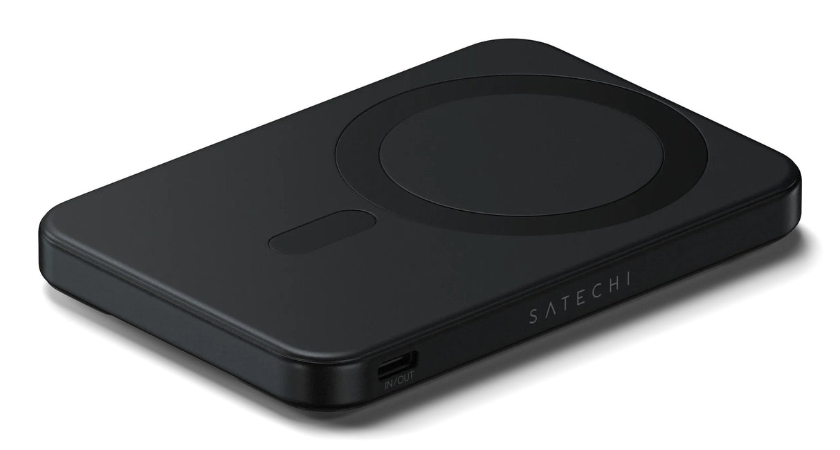 Satechi Onthego Magnetic Qi2 Powerbank Stand 5000 Mah Black