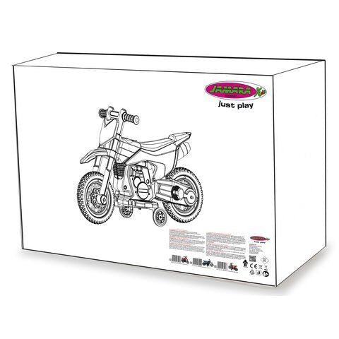 Jamara Ride-On Motorrad Power Bike 6v Rojo 2+