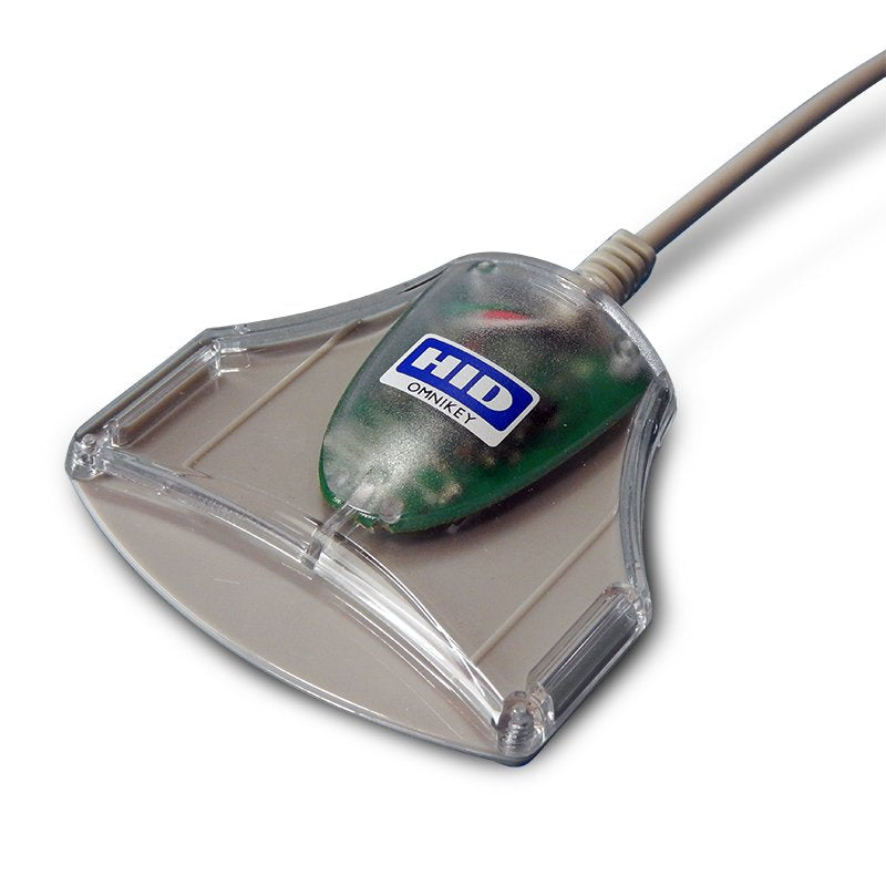 EAN 0639399025747 - HID Identity OMNIKEY 3021 lector de tarjeta inteligente Interior USB USB 2.0 Gris, Transparente imagen 1