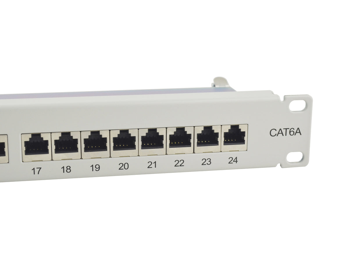 Equip Patchpanel 24x Rj45 Cat6a 19" 1he Gris