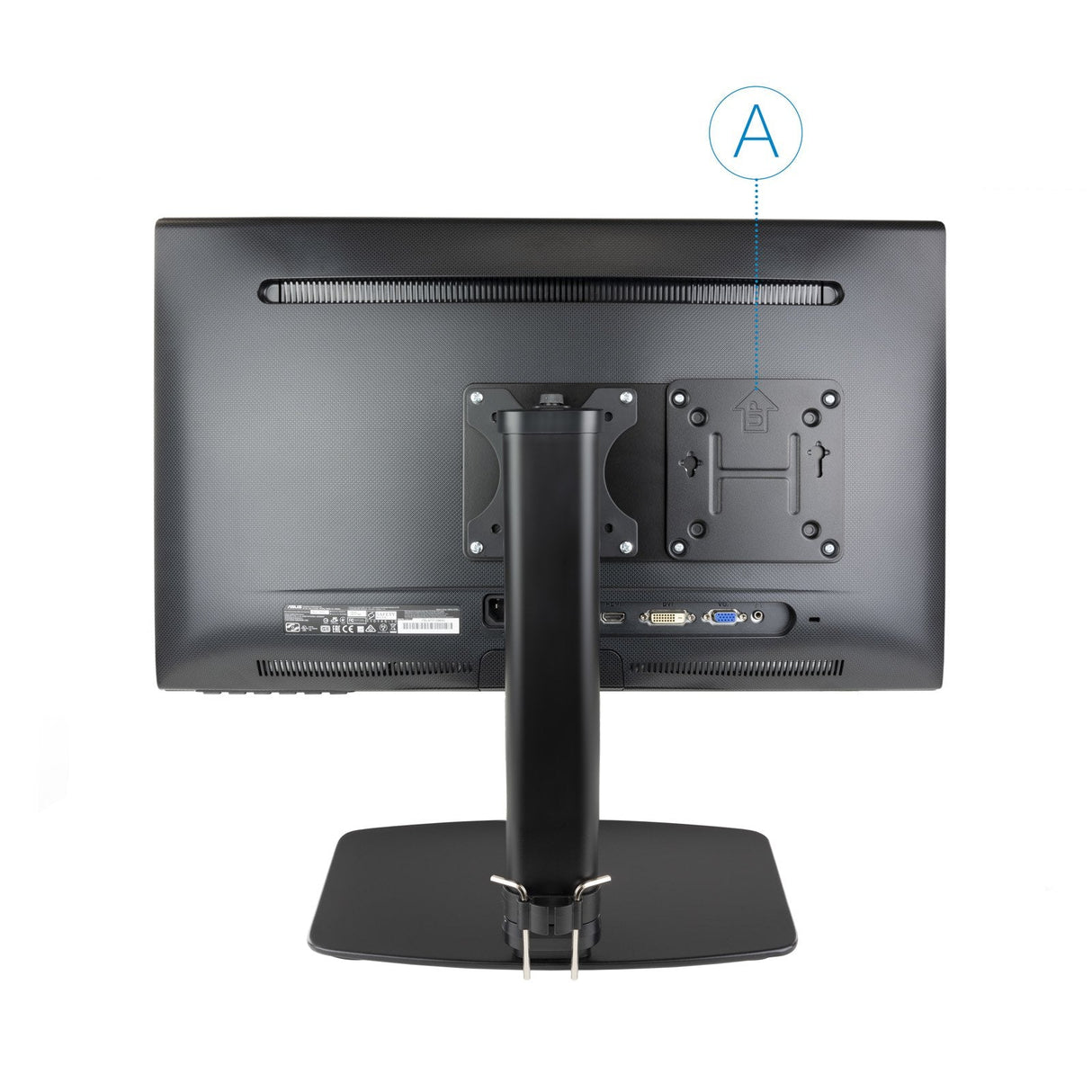 Tooq Soporte Vesa Para Mini Pc - Peso Max 3kg - Vesa 100x100 - Negro