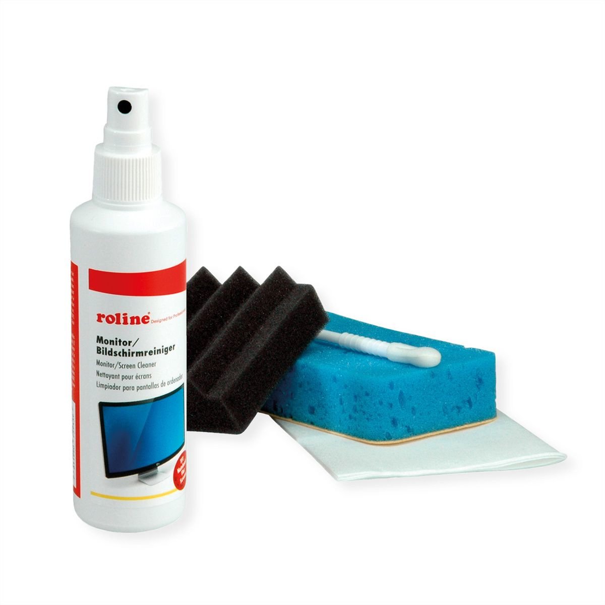 EAN 7611990759439 - ROLINE 19.04.4140 kit de limpieza para computadora Teclado, Portátil, PC, Pantallas / Plásticos Kit de li imagen 1