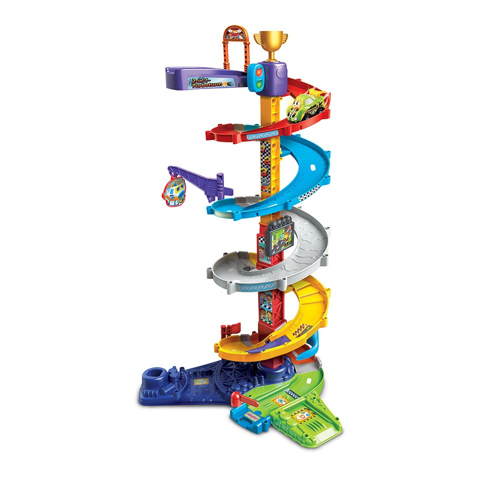 Vtech Hace Turboturm De Baby Speedsters-2-In-1, Construcción De Juegos 80-535004