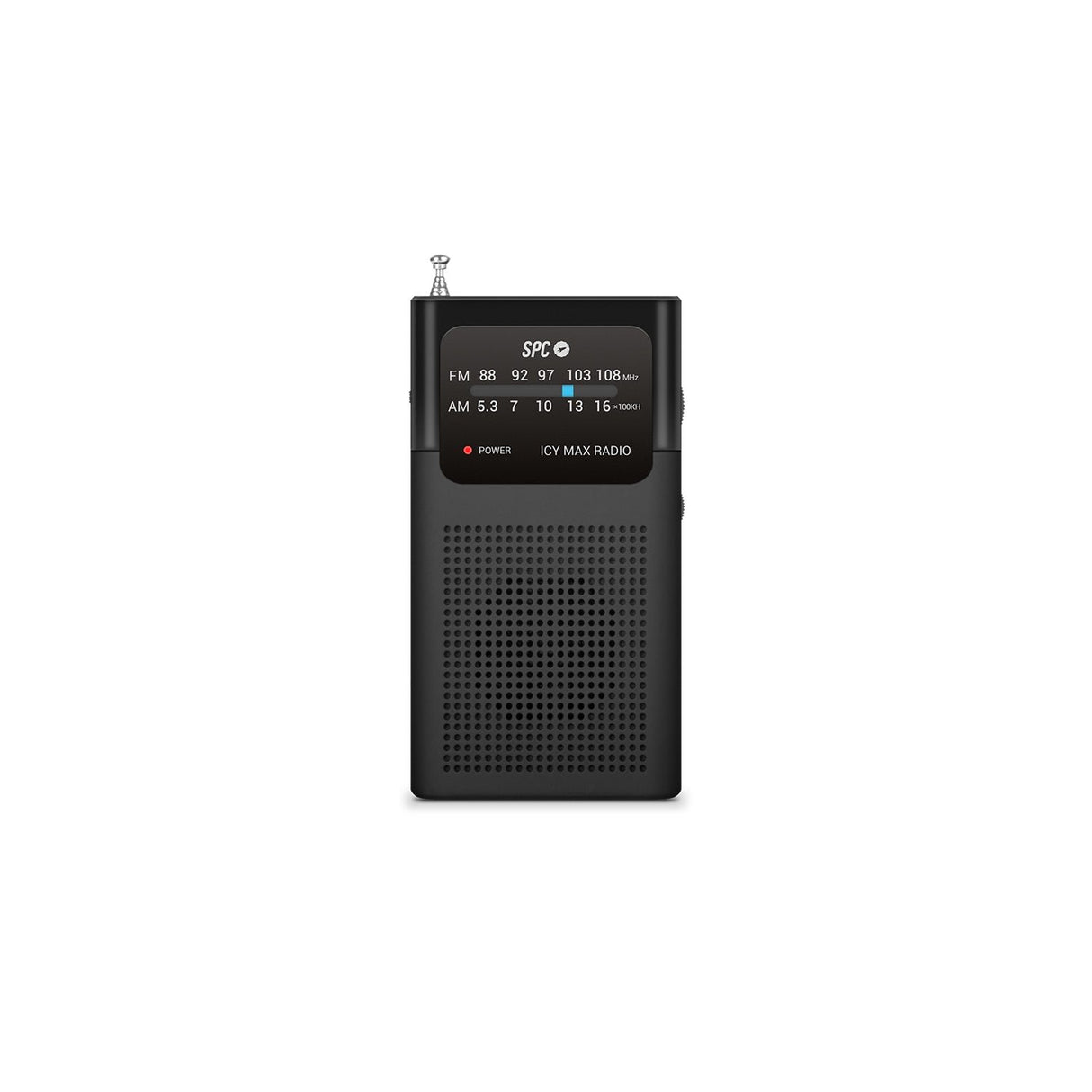 EAN 8436542858762 - SPC Radio ICY MAX Portátil Analógica Negro imagen 2