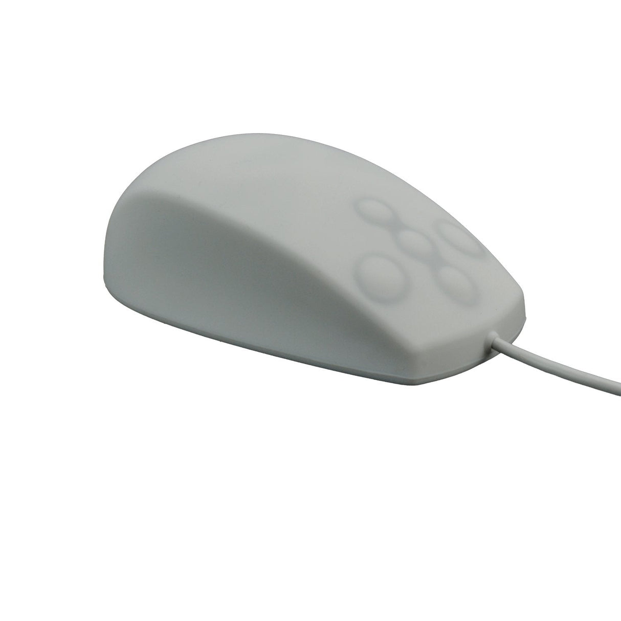 Mcl-Samar Ratón Optique Étanche Silicona - Blanco