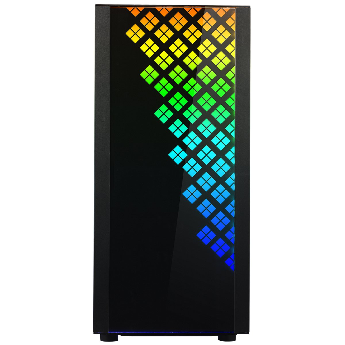 Caja Pc Bitfenix E-Atx Dawn Rgb Tempered Glass Black