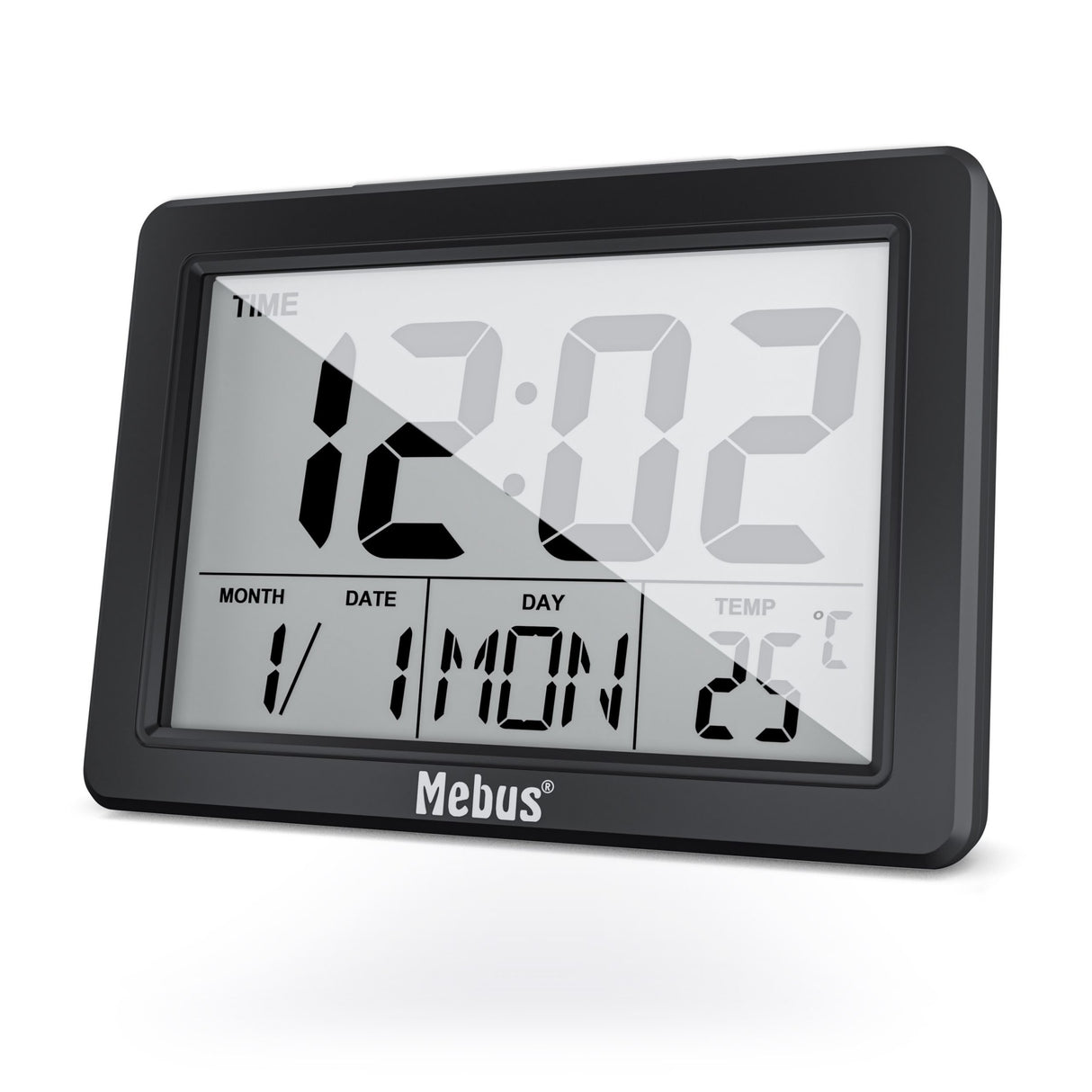 EAN 4007218257390 - Mebus 25739 despertador Reloj despertador analógico Negro imagen 3