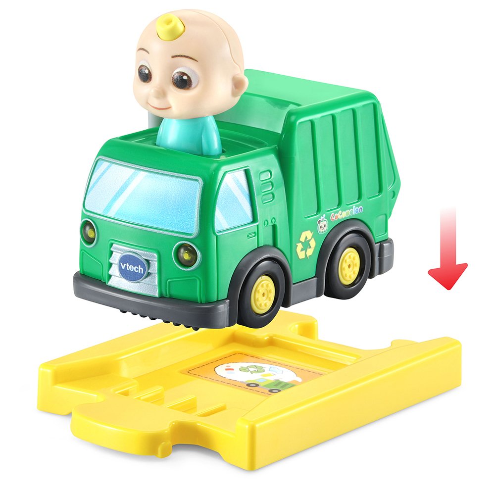 Camión De Basura De Jj, Vehículo De Juguete Vtech Tut Tut Baby Flitzer - Cocomelon 80-561404