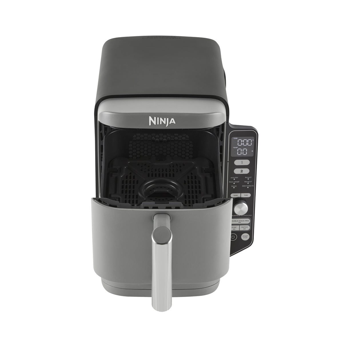 EAN 0622356280822 - Ninja SL400EU freidora Doble 9,5 L 2470 W Freidora de aire caliente Negro, Gris imagen 5