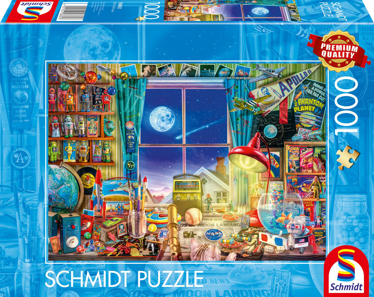 Schmidt Spiele A La Luna, Rompecabezas De 1000 Piezas 58882