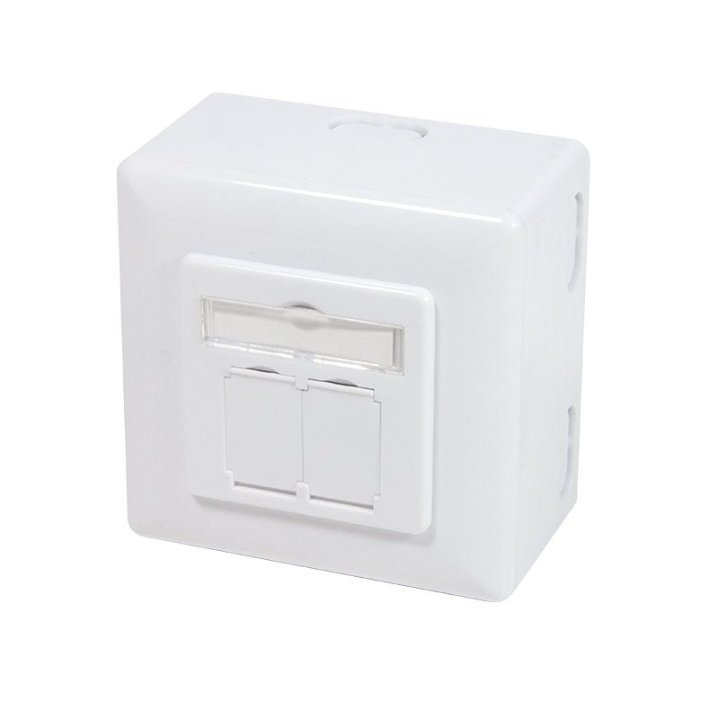 Logilink Np0039 Roseta Cat 6 De 2xrj45 Blanco