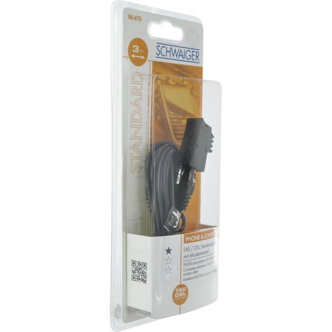 EAN 4004005017793 - Schwaiger TAL6731 533 3 m Negro imagen 3