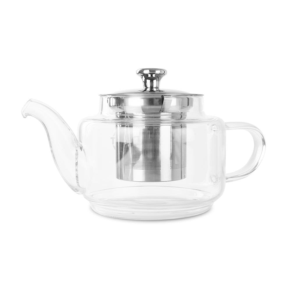 Tetera De Vidrio Orbegozo Ttc 700 Borosilicato - Resistente Al Calor - Filtro Y Tapa De Acero Inoxidable - Capacidad
