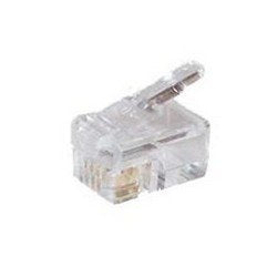 S-Conn Rj10 Conector Transparente
