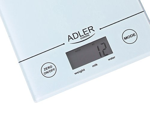 EAN 5908256832268 - Adler AD 3138 w Blanco Encimera Rectángulo Báscula electrónica de cocina imagen 3