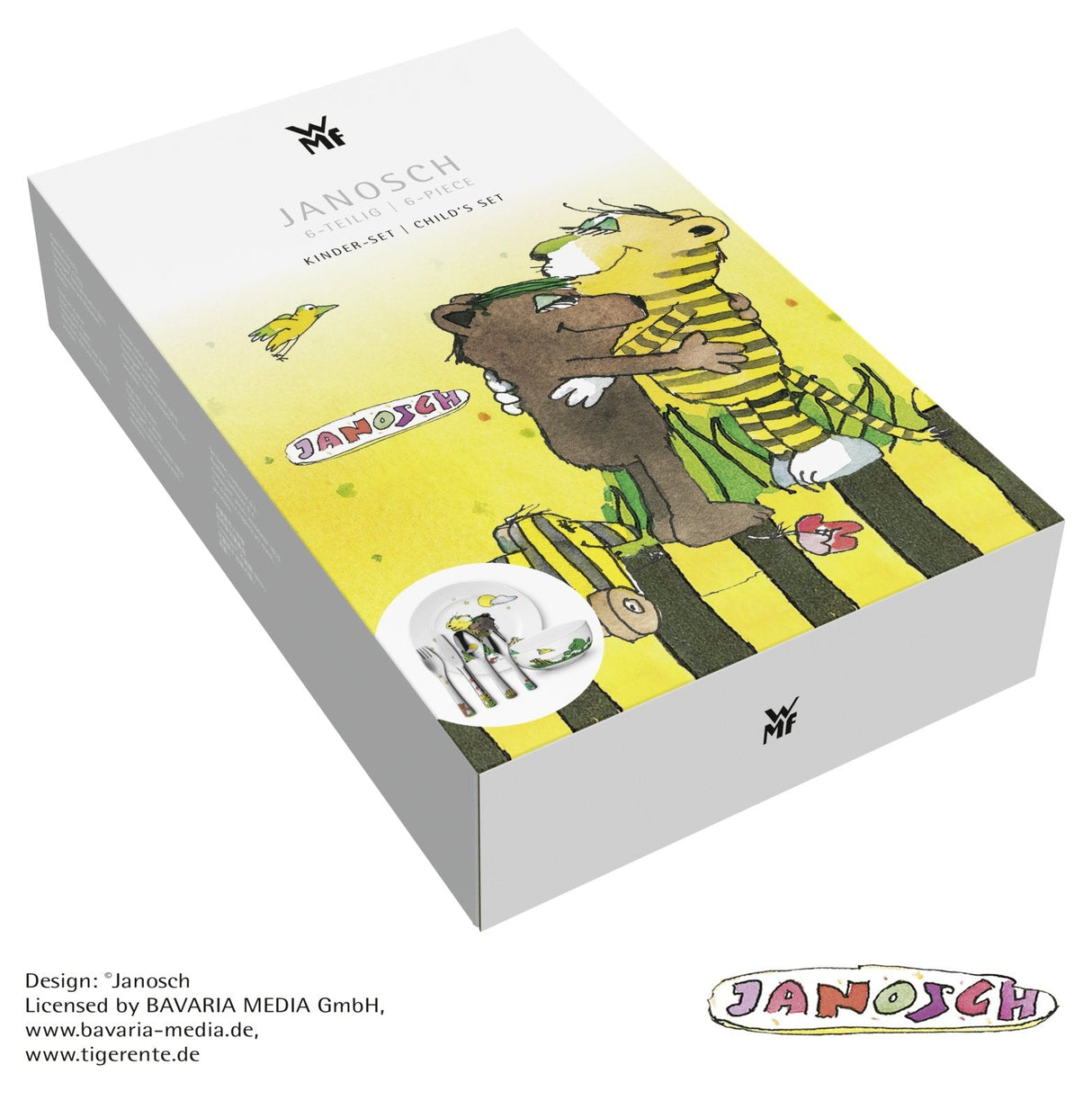 Wmf 1294109964 Janosch Kinder Geschirrset 6-Teilig