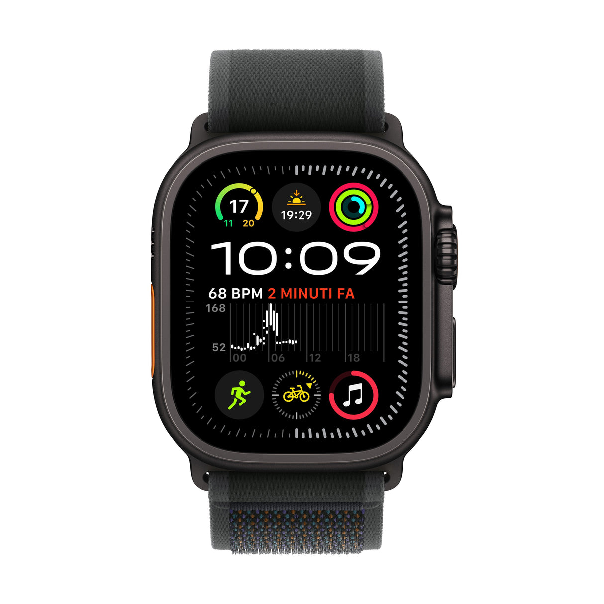 EAN 0195949584763 - Apple Watch Ultra 2 OLED 49 mm Digital 410 x 502 Pixeles Pantalla táctil 4G Negro GPS (satélite) imagen 2