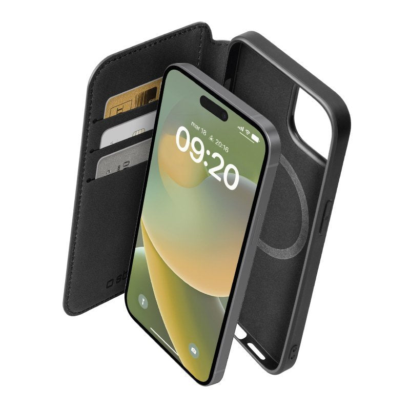 EAN 8018417449611 - SBS TEBKMAGSFIP1567K funda para teléfono móvil 15,5 cm (6.1") Funda cartera Negro imagen 1