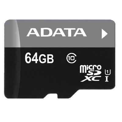 Adata Micro Sd 64gb Uhs-I Cl10 + Adapt Sd