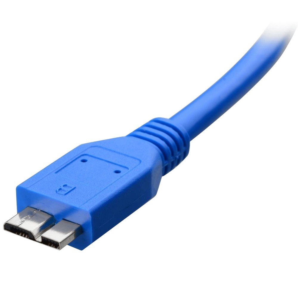 Techly 0.5m Usb 3.0 A-Micro B M/M Cable Usb Usb 3.2 Gen 1 (3.1 Gen 1) 0,5 M Usb A Micro-Usb B Azul