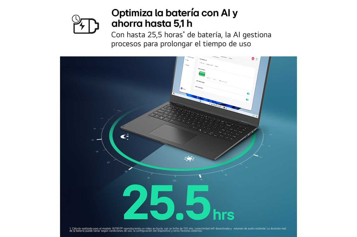 EAN 8806096481356 - LG Gram Pro 16Z90TS-G.AU99B ordenador portatil Copilot+ PC Intel Core Ultra 9 288V Portátil 40,6 cm (16") imagen 4