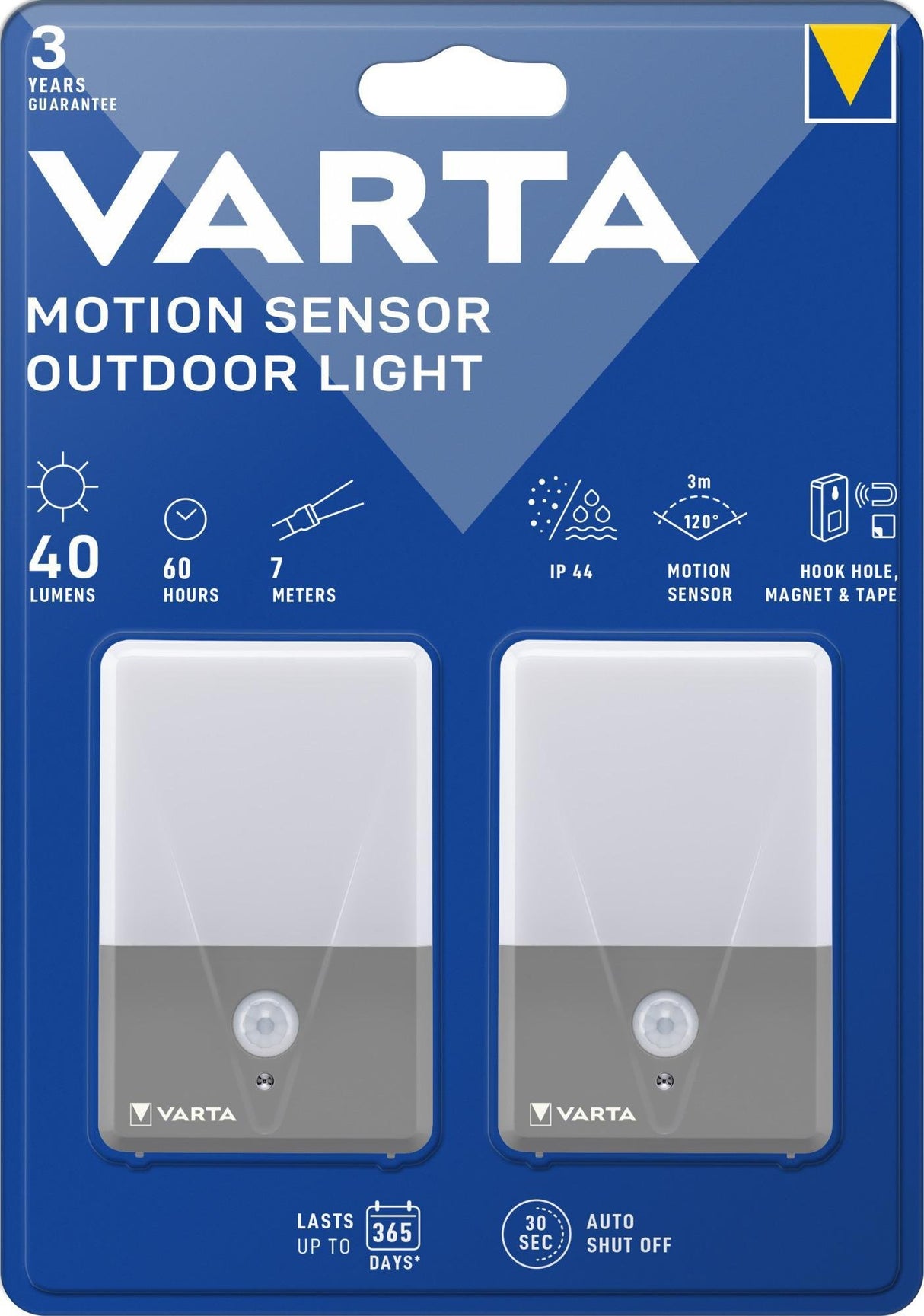 EAN 4008496065080 - Varta 16634 101 402 iluminación al aire libre Aplique de pared para exterior LED imagen 2