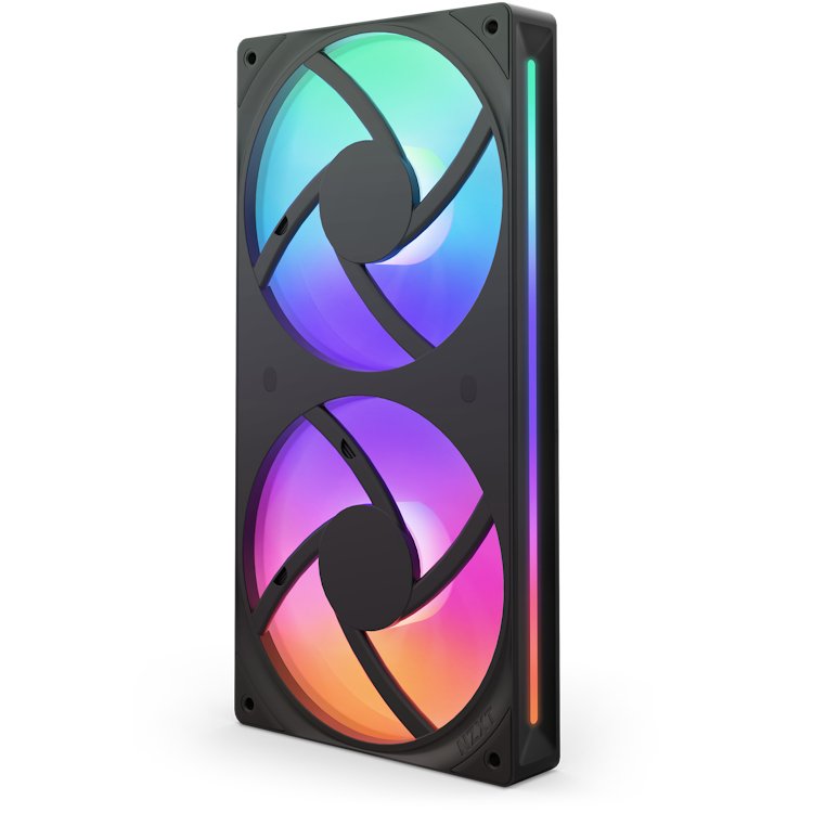 EAN 5056547204390 - NZXT RF-U24HF-B1 sistema de refrigeración para ordenador Carcasa del ordenador Ventilador Negro imagen 2