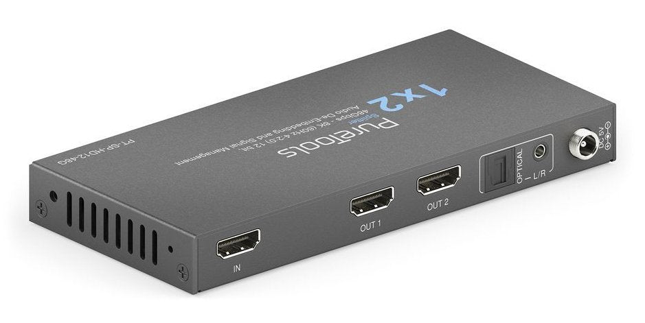 Purelink Puretools - 1x2 Hdmi2.1 Splitter - 48gbps - 8k (60hz 4:2:0) 12 Bit