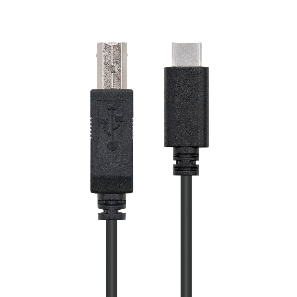 Nanocable Cable De Impresora Usb-B 2.0 Macho A Usb-C Macho 1m