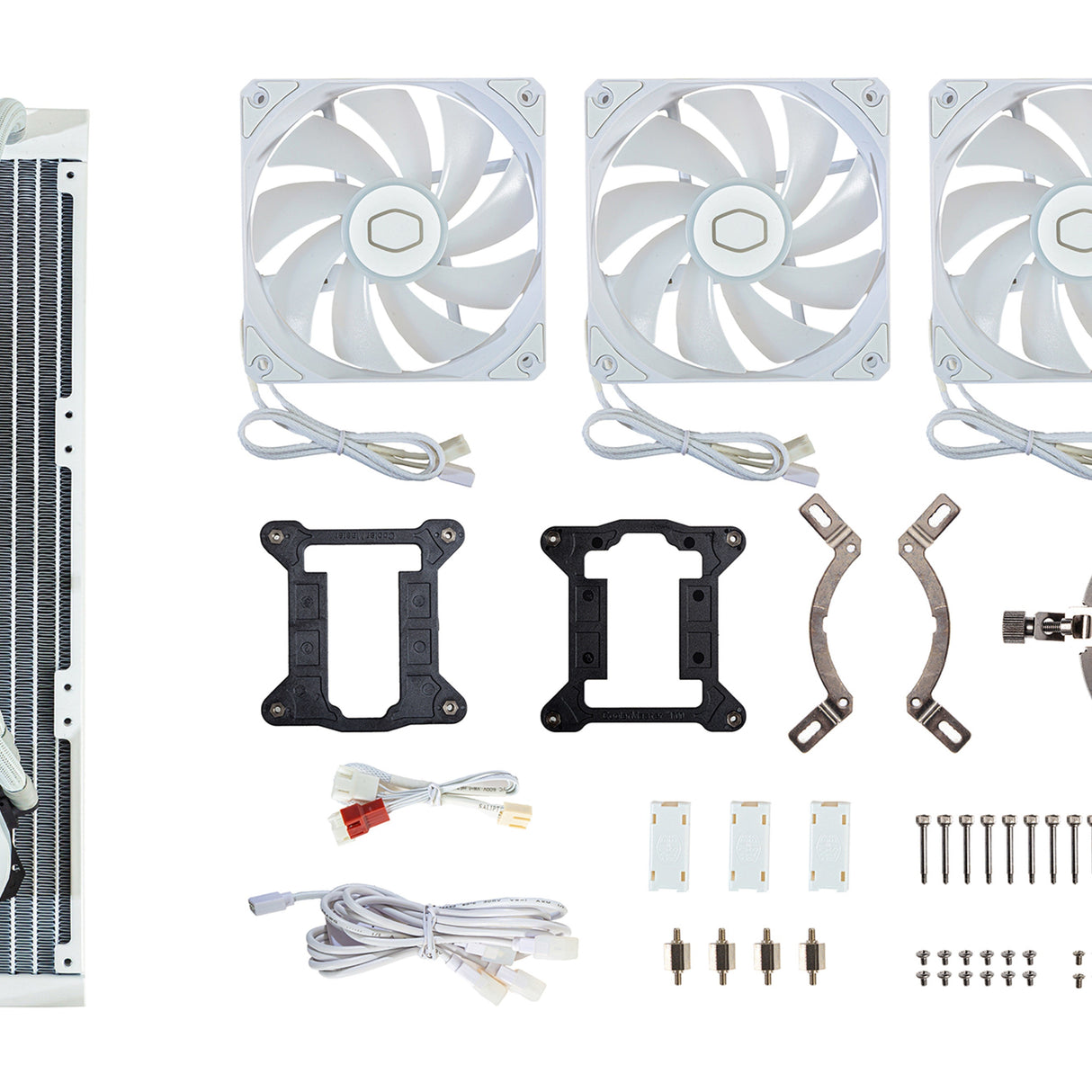 Cooler Master Masterliquid 360l Core Argb White Carcasa Del Ordenador, Procesador Kit De Refrigeración Líquida 12 Cm Blanco