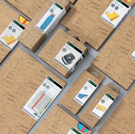 Leitz Caja De Almacenamiento Portátil Cosy C/Asa Abs Gris