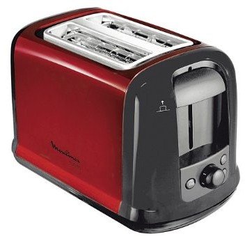 Tostadora Moulinex Subito 850w Rojo/Negro