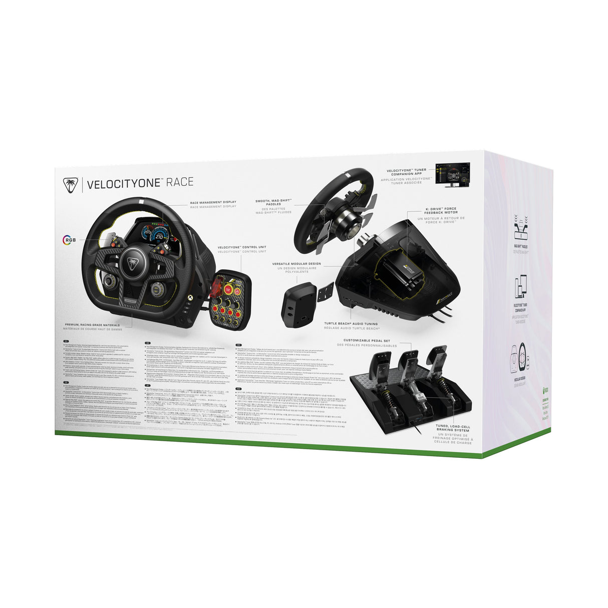 EAN 0731855007264 - Turtle Beach VelocityOne Negro USB Volante + Pedales PC, Xbox One, Xbox Series S, Xbox Series X imagen 13