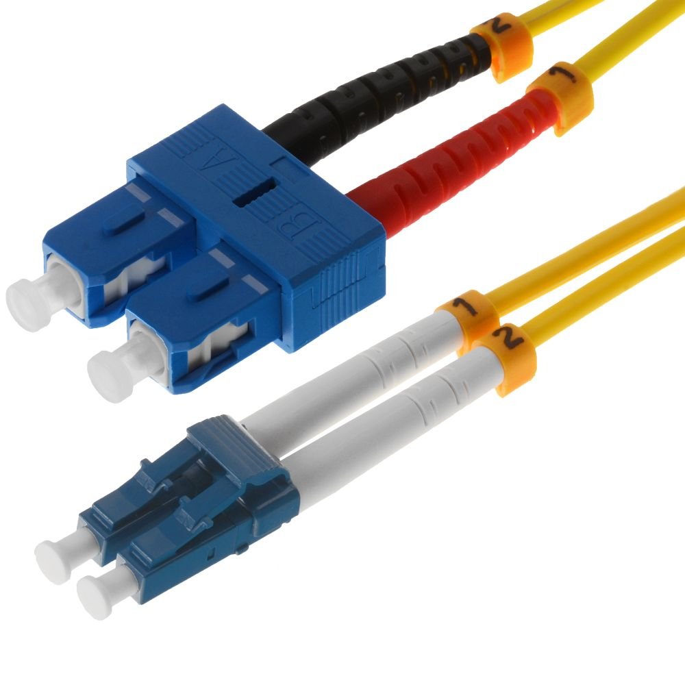EAN 4005938157990 - Helos 1m OS2 LC/SC Cable de fibra óptica e InfiniBand Amarillo imagen 1