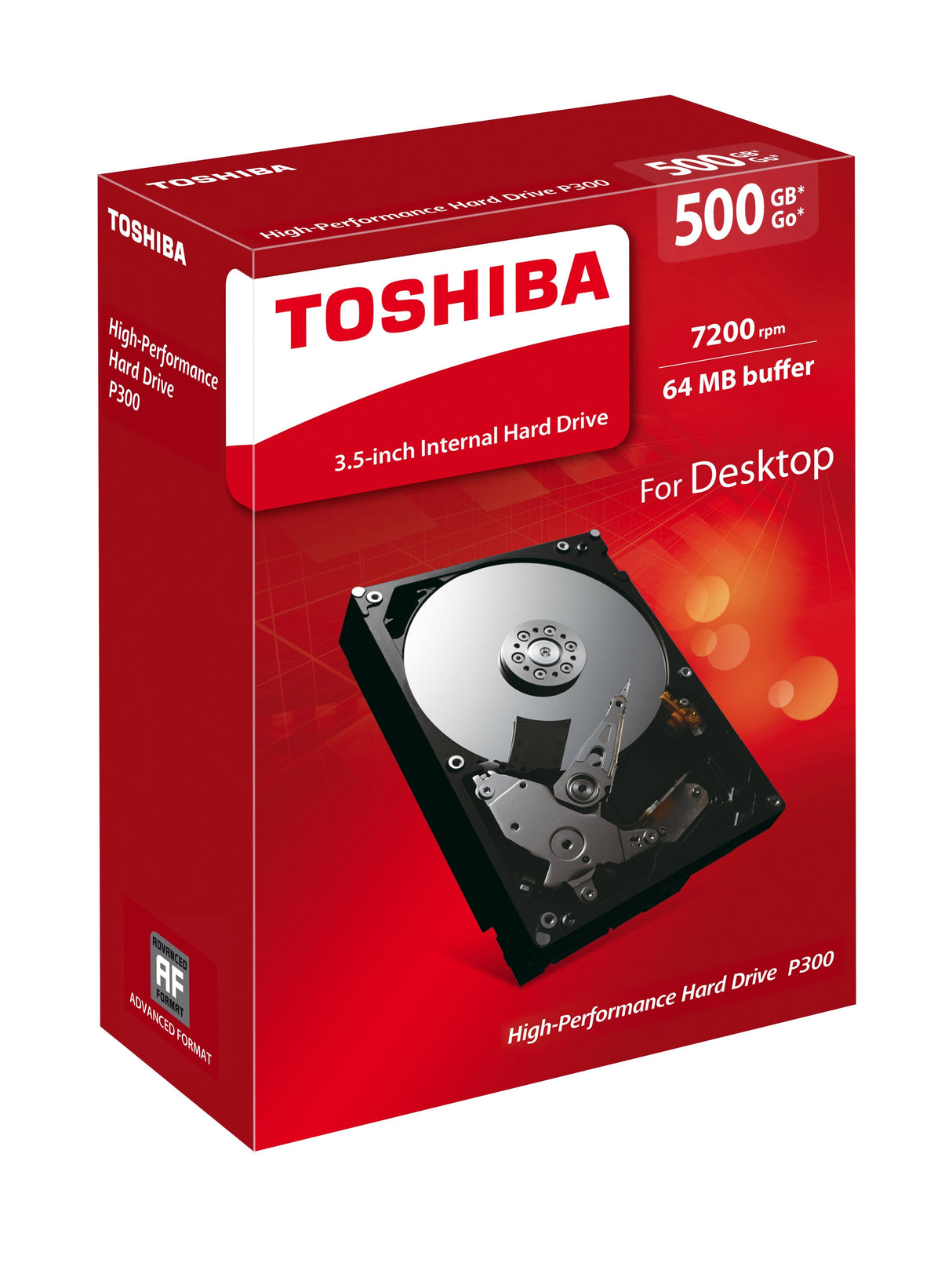 EAN 4051528216691 - Toshiba P300 500GB disco duro interno 7200 RPM 64 MB 3.5" Serial ATA III imagen 7