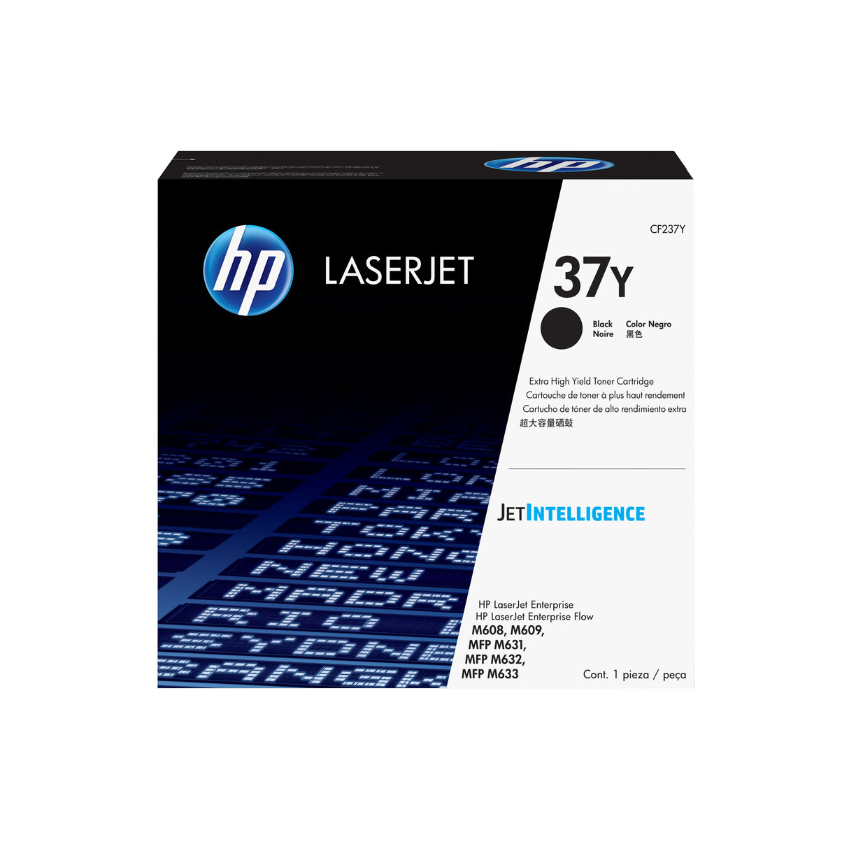 EAN 0889899204221 - HP 37Y Extra High Yield Black Original LaserJet Toner Cartridge cartucho de tóner 1 pieza(s) imagen 1
