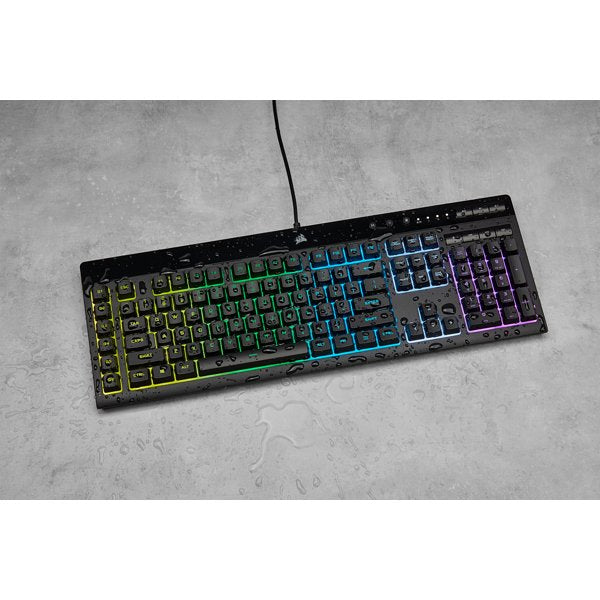 Corsair K55 Rgb Pro Teclado Juego Usb Qwerty Inglés De Ee. Uu. Negro
