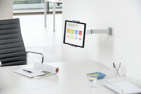 EAN 4005546979687 - Durable 893423 soporte Soporte activo para teléfono móvil Tablet/UMPC Plata imagen 8