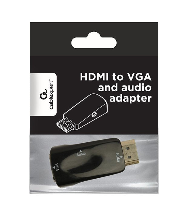 EAN 8716309085915 - Gembird A-HDMI-VGA-02 cambiador de género para cable VGA (D-Sub) Negro imagen 2