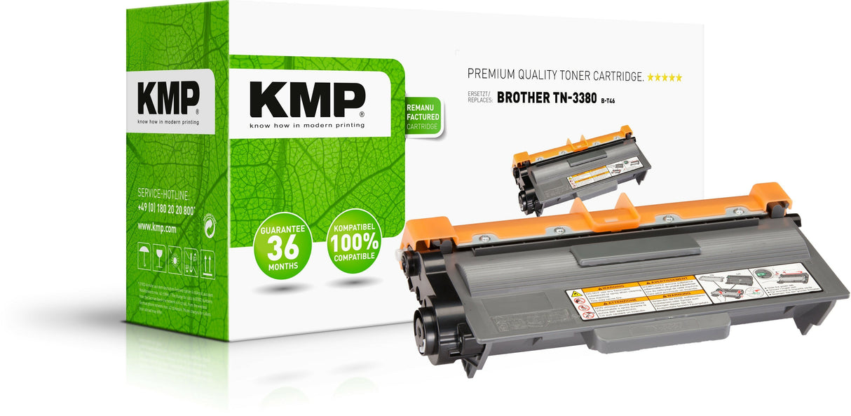 Kmp Toner Compatible Para Brother Tn-3380 Comp. Black 8500 S. B-T46