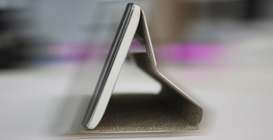 Funda Flip Cover Para S47qhd Color Blanco