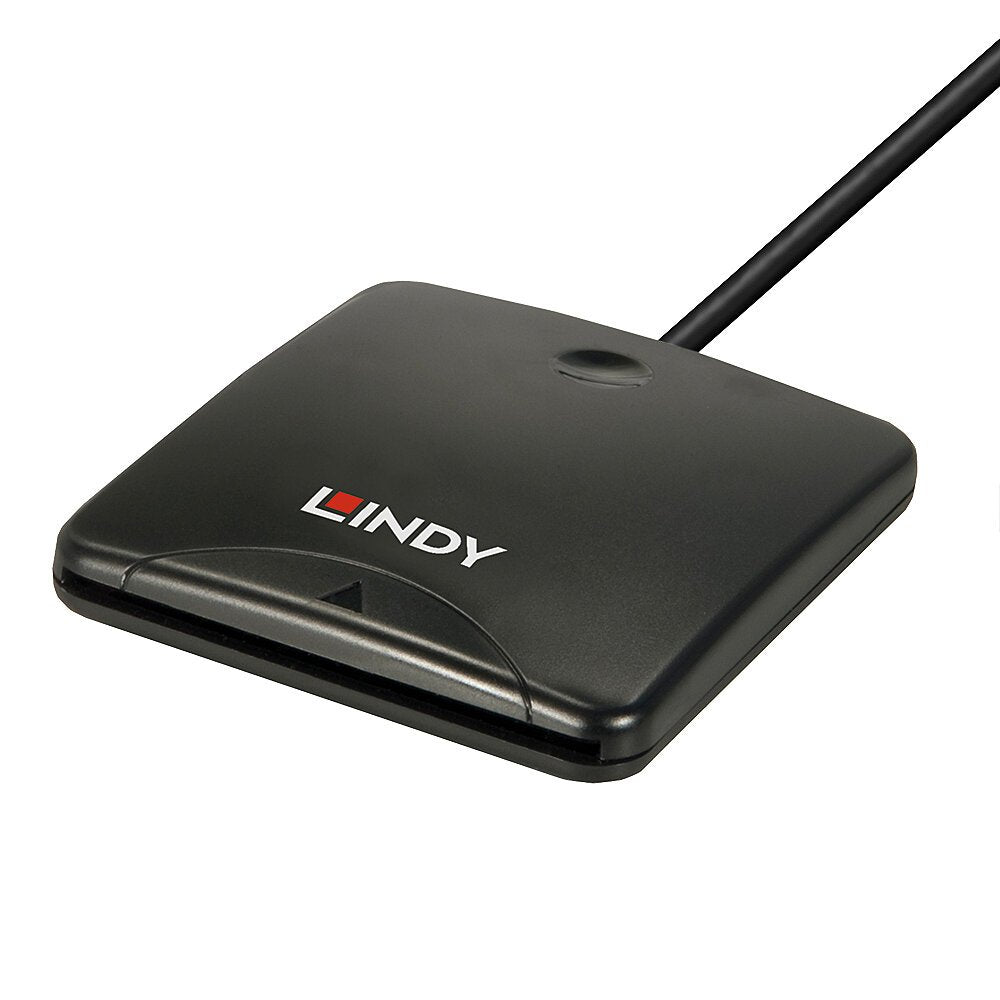 EAN 4002888434072 - Lindy 43407 lector de tarjeta magnética USB Negro imagen 1