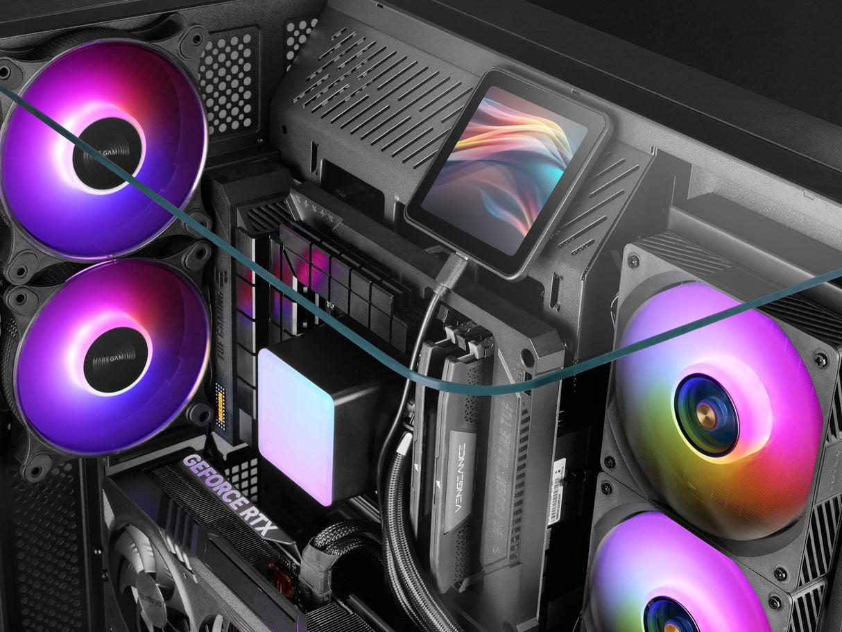 EAN 8435693110675 - Mars Gaming ML-VISIONPRO240 Procesador Sistema de refrigeración líquida todo en uno 12 cm Negro 1 pieza(s imagen 9